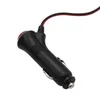 1PC Car Cigarette Lighter Power Adapter 12V 24V Auto Charger Socket Plug 1m/2m/3m Universal Connector with Switch Cable