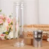 Portable Bamboo Lid Water Cups Double Walled Glass Tea Tumbler Strainer Infuser Basket Glass Transparent Water Bottles