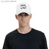 Punk Karl Who Baseball Cap män kvinnor andas pappa hatt utomhus L230523