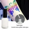 Tattoos Skinfriendly Body White Skin Glue For Glitter Tattoos Gel Flash Powder Tattoo Glue White Glue Onetime Suit Glue Tattoo