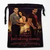 Depolama torbaları Saga Dawn Dawn Drawstring Baskı 18x22cm Yumuşak Saten Kumaş Resuable Giysileri Çanta Ayakkabıları