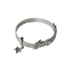 Bracelets à breloques Egirl Y2k Main Accessoires Harajuku Doux Mignon Étoile Pentagramme Bracelet À Breloques Bracelets Réglables Pour Les Femmes Amoureux Unisexe