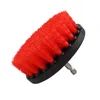 2/3.5/4/5'' Conjunto de acessórios para escovas Power Scrubber Brush Polidor de carro Kit de limpeza de carro com extensor para lavagem de carros