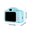 Caméscopes Digital Camera Toddler Toy Kids Video avec Po Frames Selfie Camcorder