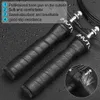 Jump Ropes Fitness Speed ​​Hump Rope CrossFit Hopping Ropes Weaked Humping Excise Workout With Ball Bearings Anti-Slip Handtag Reserve Rope 230607