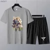 Le dernier d'entre nous T-shirt Shorts Ensembles de survêtement Jeu populaire Imprimé Ellie Graphics Tees Haute Qualité Coton Sportswear Outfits L230520