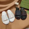 Projektant Slipper Mid-Heel Rattan Jumbo Platforma blokujące Slajdy Sandały Sandały luksusowe męskie sandałowe buty damskie xad beżowe niebieskie płótno letnie kapcie 03