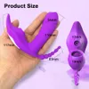 Telecomando senza fili g Spot Clit Sucker Stimolatore del clitoride orale Coppie Dildo Mutandine Vibratori Giocattoli del sesso per donne Adulti 18