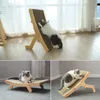 Grattoirs pour meubles de chat 3 en 1 planche à gratter en bois lit de salon détachable poteau à gratter griffe de meulage jouets grattoirs pour chats produits pour animaux de compagnie 230606
