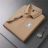 Męskie polo koszulę polo Summer Men Men Lets Men FLARL CLARCER SMIL TOUPS Casual Oddychający kolor Business Asian Plus Size 4xl 230607