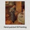 La petite femme de pays faite à la main Camille Pissarro peinture paysage impressionniste toile Art pour décor d'entrée