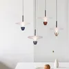 Pendant Lamps Crystal Ball Lamp Black Decorative Hanging Light Lighting Glass Lustre Suspension Vintage Bulb