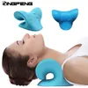 Accessoires Civière cervicale pour soulager la douleur et relaxer les épaules Dispositif de traction cervicale avec point de massage Muscle Relax 230606