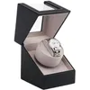 자동 시계 와인딩 박스 EU 미국 AU 영국 플러그 셰이커 기계식 시계 윈더 홀더 디스플레이 보석 저장 주최자 T200523294K