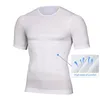 Vita Tummy Shaper CXZD Uomo Compressione Gilet dimagrante senza cuciture Vita Trainer Canotta Controllo Tummy Hide Man Chest Fat Shirt 230607