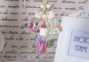 10 15 ml Car Hanging Rope Empty Decoration Bottle Hand Made Polymer Clay Ceramic Essential Oil Perfume Bottle With Wooden