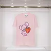 Designer Mouse and Strawberry Print T-shirt Men's Tees Round Neck Luxury Summer Ventilate Kort ärm för kvinnor Män S-2XL