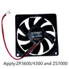 الإضاءة Zetlight Radiator Fan Aquarium Aquarium Fan ، ZT 6300 6400 6500 6600 3600 4300 7000 LED