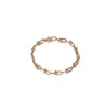 Brass Gold Plated with The Same U-shaped Bracelet Chain Metal Texture Cold Wind Horseshoe Couple Bracelet