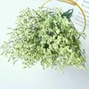 Fleurs décoratives cristal herbe coloré préservé décoration de la maison Arrangement de mariage bougies parfumées époxy fait à la main matériel de bricolage