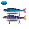 Köder Köder 148 mm 5,8'' 178 mm 7" 220 mm 8,7'' Langsam sinkendes Salzwasser oder schwimmendes Süßwasser Big Bass Jointed Swimbait Fishing 230607