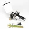 Spray Guns Spray Gun 1.3/1.7mm Nozzle Car Repair Paint With 600CC Tank Air Spray Gun With Paint Mixing Cup And Adapter 230607