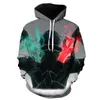 Heren Truien Mannen 2023 Geometrische Hoodie 3D Gedrukt Grafische Harajuku Shirt Casual Sweatshirt Ondershirt Met Capuchon Herfst En Winter