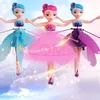 Intelligent Uav Mini Drone Flying Fairy Princess Doll Aircraft Hand Induction Controlled Quadcopter RC Helicopter Spinner Toys for Boy 230607