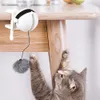 Electronic Motion Cat Toy Cat Teaser Toy Yo-Yo Lifting Ball Electric Flutter Puzzle interattivo rotante Smart Pet Cat Ball Toy