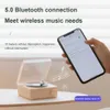 Tragbare Lautsprecher Drahtlose Bluetooth-kompatibel Lautsprecher Wecker Nette Retro Plattenspieler Kleine Audio Desktop Ornament