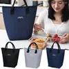 Dinnerware Sets Portable Cooler Bag Ice Pack Lunch Box Insulation Package Dustproof Tote Outdoor Meals For Picnic School Shopping