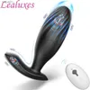 Беспроводной пульт дистанционного управления прикладом Anal Plug Vibrator Prostate Massage стимулятор анальный секс игрушки для женщин Мужчины Gay для взрослых продукты L230518