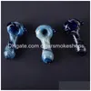 Cachimbos Wholesable Mini Pequeno Estilo Colher 30G Vidro Erva Seca Handpipe Pyrex Queimador de Óleo Acessórios para Cachimbo Dhs Ship Drop Delivery Dhppk