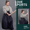 Other Sporting Goods Kendo Uniforms Martial Arts Aikido Hapkido Keikogi and Hakama Suit Men Women high quality Taekwondo 230607