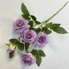 Decorative Flowers Artificial Rose Branches Silk Fake El Mall Decoration Simulation Flower Orchid Heart Corner Roses Wedding Floral