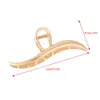 Dangle Chandelier Haimeikang Metal Hair Clip Women Temparement Back Head Claws Hairpin Girls Fashion Sliver Golden Hair Accessories Headwear Z0608