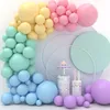 Andra evenemangsfestleveranser Qifu Macaron Balloons Garland Latex Ballons Arch Happy Birthday Decor Kids Adult Wedding Baloon Chain Baby Shower Balon 230607