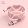 5A Liquid Silicone Super Fast Charge Cable Micro USB Type C Cable för Samsung Huawei Xiaomi One Plus laddningstråd Datakabel