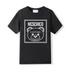 Moshino Hommes T-shirts Designer Marque Mosshno lettre Été t-shirt Mode Haute Qualité Casual Chemises Douces