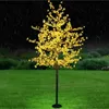 led simulation cherry tree lights garden landscape tree lights color tree outdoor waterproof decorative lights