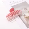 Lampadario pendente New Pink White Hair Claws Clip Large Claw Clip Fermagli per capelli per ragazze Shark Clip Barrette Copricapo da donna Accessori per capelli moda Z0608