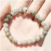 Perline Mg0337 A Grand Labradorite Bracciale impilabile Yoga Spirituale per le donne Wonderf Creatività Drop Consegna Gioielli Bracciali Dhjs0