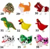 New Cute Walking Animal Helium Balloons Cat Dog Dinosaur Air Ballons Birthday Decorations Kids Adult Event Party Decor Gift Balloon Wholesale