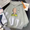 One Punch Man Say Ok Printed Hooded Men Fleece Warm Big Size Hoodies Fashion fur-liner Hoodie Fashion Casual S-XXL Tops Women L230520