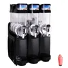 Ticari kar erime makinesi slushy makinesi dondurulmuş içecek smoothie üreticisi üç tank smoothie yapıcısı
