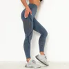 Pantalon actif Push Up Leggings Yoga Pantalon de course Tight Casual Stretchy Femmes Sport Fleece Lined Tall