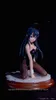 Action Toy Figures 10cm Anime Figure Sakurajima Mai Sexy Bunny Girl Soie Noire Détachable Modèle Jouet PVC Agenouillé Posture Poupée Cadeau Recueillir Ornement 230608