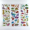 Adesivos de brinquedo infantil 12 folhasConjunto de adesivos de dinossauro 3D para brinquedos infantis decoração de parede para casa adesivo de desenho animado caderno de recortes para meninos caderno diário etiqueta 230608