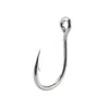 Fishing Hooks Original Mustad 10881 Jigging Hook Single Ocean Jig Big Barbed With Hole Squid Carp Hardbait Pesca 230608