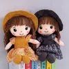 Puppen 45 cm Prinzessin Puppe Stofftiere Plüsch Kinder für Mädchen Kinder Kawaii Baby Cartoon Soft 230607